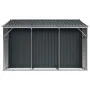 Cobertizo de jardín acero galvanizado antracita 277x279x179 cm de vidaXL, Cobertizos - Ref: Foro24-3188293, Precio: 447,68 €,...