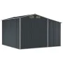 Cobertizo de jardín acero galvanizado antracita 277x279x179 cm de vidaXL, Cobertizos - Ref: Foro24-3188293, Precio: 447,68 €,...