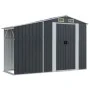 Cobertizo de jardín acero galvanizado antracita 277x279x179 cm de vidaXL, Cobertizos - Ref: Foro24-3188293, Precio: 447,68 €,...