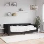 Sofá cama con colchón tela negro 90x200 cm de vidaXL, Camas y somieres - Ref: Foro24-3197410, Precio: 313,87 €, Descuento: %