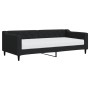 Sofa bed with black fabric mattress 90x200 cm by vidaXL, Beds and slatted bases - Ref: Foro24-3197410, Price: 314,33 €, Disco...