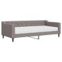 Schlafsofa mit taupegrauer Stoffmatratze 90x200 cm von vidaXL, Betten und Lattenroste - Ref: Foro24-3197411, Preis: 313,21 €,...