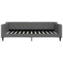 Sofa bed with dark gray fabric mattress 100x200 cm by vidaXL, Beds and slatted bases - Ref: Foro24-3197414, Price: 372,78 €, ...