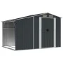 Cobertizo de jardín acero galvanizado antracita 277x192,5x179cm de vidaXL, Cobertizos - Ref: Foro24-3188292, Precio: 362,61 €...