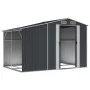 Cobertizo de jardín acero galvanizado antracita 277x192,5x179cm de vidaXL, Cobertizos - Ref: Foro24-3188292, Precio: 362,61 €...
