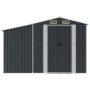 Cobertizo de jardín acero galvanizado antracita 277x192,5x179cm by vidaXL, Sheds - Ref: Foro24-3188292, Price: 383,35 €, Disc...