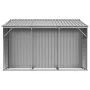 Cobertizo de jardín acero galvanizado gris 277x279x179 cm de vidaXL, Cobertizos - Ref: Foro24-3188290, Precio: 414,21 €, Desc...