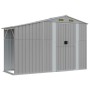 Cobertizo de jardín acero galvanizado gris 277x279x179 cm de vidaXL, Cobertizos - Ref: Foro24-3188290, Precio: 430,55 €, Desc...