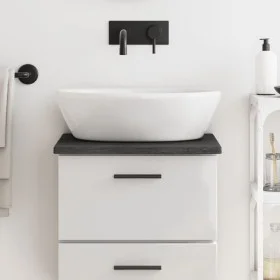 Encimera baño madera maciza tratada marrón oscuro 40x30x2 cm von vidaXL, Arbeitsplatten - Ref: Foro24-3156185, Preis: 26,68 €...