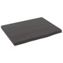 Encimera baño madera maciza tratada marrón oscuro 40x30x2 cm von vidaXL, Arbeitsplatten - Ref: Foro24-3156185, Preis: 27,20 €...