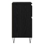 Vitrina Roble negro 35 x 40 x 70 cm Madera contrachapada