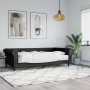 Sofá cama con colchón cuero sintético negro 90x200 cm de vidaXL, Camas y somieres - Ref: Foro24-3197719, Precio: 342,73 €, De...