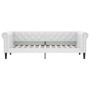 Schlafsofa mit weißer Kunstledermatratze 90x200 cm von vidaXL, Betten und Lattenroste - Ref: Foro24-3197720, Preis: 369,79 €,...