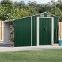 Gartenhaus aus grünem feuerverzinktem Stahl 277x192,5x179 cm von vidaXL, Schuppen - Ref: Foro24-3188286, Preis: 354,99 €, Rab...