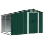 Cobertizo de jardín acero galvanizado verde 277x192,5x179 cm de vidaXL, Cobertizos - Ref: Foro24-3188286, Precio: 335,17 €, D...