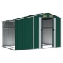 Gartenhaus aus grünem feuerverzinktem Stahl 277x192,5x179 cm von vidaXL, Schuppen - Ref: Foro24-3188286, Preis: 354,35 €, Rab...