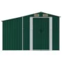 Gartenhaus aus grünem feuerverzinktem Stahl 277x192,5x179 cm von vidaXL, Schuppen - Ref: Foro24-3188286, Preis: 354,99 €, Rab...