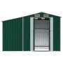 Cobertizo de jardín acero galvanizado verde 277x192,5x179 cm de vidaXL, Cobertizos - Ref: Foro24-3188286, Precio: 335,17 €, D...