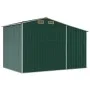 Cobertizo de jardín acero galvanizado verde 277x192,5x179 cm de vidaXL, Cobertizos - Ref: Foro24-3188286, Precio: 335,17 €, D...