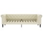 Schlafsofa mit cremefarbener Kunstledermatratze 90x200 cm von vidaXL, Betten und Lattenroste - Ref: Foro24-3197721, Preis: 34...