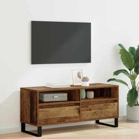 Gabinete de TV con cajón Madera Vieja 100 x 34,5 x 44,5 cm en Muebles TV | Comprar online en Foro24