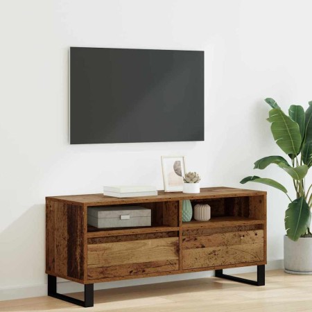Gabinete de TV con cajón Madera Vieja 100 x 34,5 x 44,5 cm