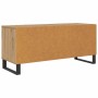 Gabinete de TV con cajón Roble artesanal 100 x 34,5 x 44,5 cm en Muebles TV | Comprar online en Foro24