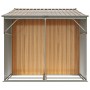 Light brown galvanized steel garden shed 277x192.5x179cm by vidaXL, Sheds - Ref: Foro24-3188298, Price: 369,51 €, Discount: %