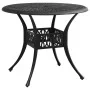 Bistro table and chairs 3 pieces black cast aluminum by vidaXL, Garden sets - Ref: Foro24-3070575, Price: 592,25 €, Discount: %