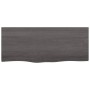 Encimera de baño madera tratada marrón oscuro 100x40x(2-4) cm de vidaXL, Encimeras - Ref: Foro24-3156225, Precio: 62,41 €, De...