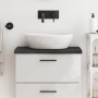 Encimera de baño madera tratada marrón oscuro 60x30x(2-4) cm de vidaXL, Encimeras - Ref: Foro24-3156198, Precio: 42,74 €, Des...