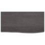 Encimera de baño madera tratada marrón oscuro 60x30x(2-4) cm de vidaXL, Encimeras - Ref: Foro24-3156198, Precio: 42,74 €, Des...