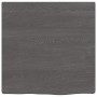 Badezimmerarbeitsplatte aus dunkelbraun behandeltem Massivholz, 40 x 40 x 2 cm von vidaXL, Arbeitsplatten - Ref: Foro24-31561...