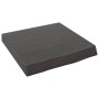 Badezimmerarbeitsplatte aus dunkelbraun behandeltem Holz, 40x40x(2-6) cm von vidaXL, Arbeitsplatten - Ref: Foro24-3156190, Pr...