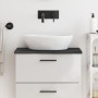 Dark brown treated solid wood bathroom countertop 60x30x2 cm by vidaXL, Countertops - Ref: Foro24-3156197, Price: 37,63 €, Di...