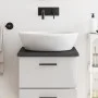 Massivholz-Badezimmerarbeitsplatte in dunkelbraun 40x50x2 cm von vidaXL, Arbeitsplatten - Ref: Foro24-3156191, Preis: 33,17 €...