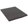 Dark brown treated solid wood bathroom countertop 40x50x2 cm by vidaXL, Countertops - Ref: Foro24-3156191, Price: 33,72 €, Di...