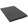 Encimera de baño madera tratada marrón oscuro 40x60x(2-4) cm de vidaXL, Encimeras - Ref: Foro24-3156195, Precio: 42,68 €, Des...