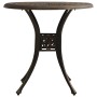 Bistro table and chairs 3 pieces cast aluminum bronze color by vidaXL, Garden sets - Ref: Foro24-3070571, Price: 512,45 €, Di...