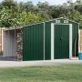 Grüner Gartenschuppen aus verzinktem Stahl, 277 x 279 x 179 cm von vidaXL, Schuppen - Ref: Foro24-3188287, Preis: 447,93 €, R...