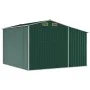 Grüner Gartenschuppen aus verzinktem Stahl, 277 x 279 x 179 cm von vidaXL, Schuppen - Ref: Foro24-3188287, Preis: 447,93 €, R...