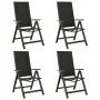 5-teiliges Garten-Essset aus anthrazitgrauem Aluminium von vidaXL, Gartensets - Ref: Foro24-3070634, Preis: 466,24 €, Rabatt: %