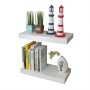 Wandregale 4 Einheiten weiß 40 cm von vidaXL, Regale und Regale - Ref: Foro24-275996, Preis: 54,58 €, Rabatt: %