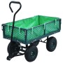 Carrito de mano de jardín verde 250 kg