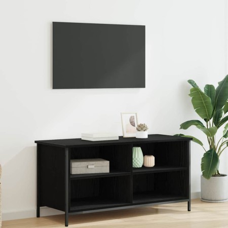 Gabinete de TV Roble Negro 100 x 40 x 50 cm