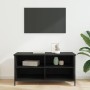 Gabinete de TV Roble Negro 100 x 40 x 50 cm