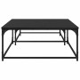Mesa de Café Nido 2 pcs Roble negro 80 x 8035 x cm