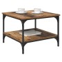 Mesa de Café Madera Vieja 55 x 55 x 40 cm Madera contrachapada