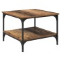 Mesa de Café Madera Vieja 55 x 55 x 40 cm Madera contrachapada