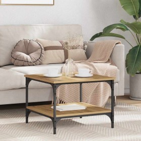 Mesa de Café Roble artesanal 55 x 55 x 40 cm